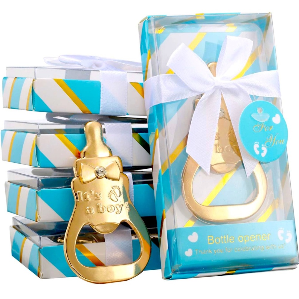 NWT 12pcs Bottle Opener Baby Party Gift (Boy)